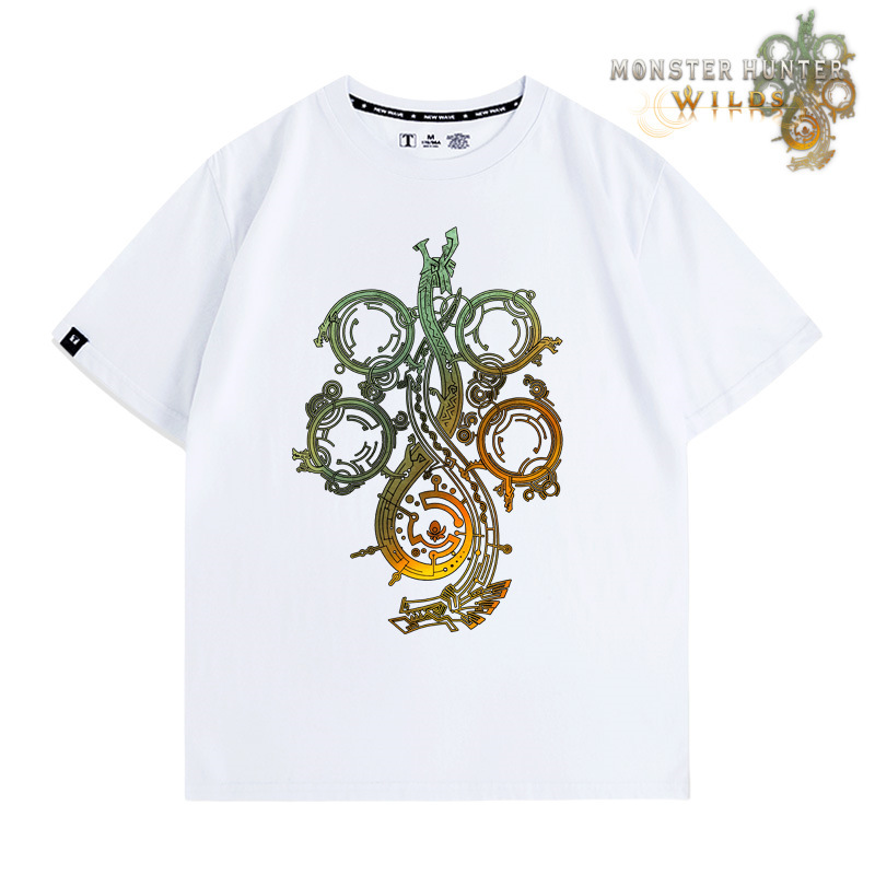 《魔物獵人荒野》第3彈 印花短袖T恤-CASEZONE