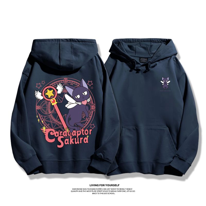 魔卡少女櫻新款 親子情侶男女款連帽衛衣-CASEZONE