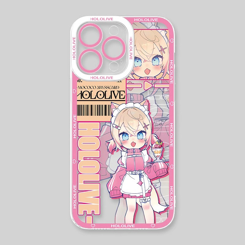 Hololive虛擬主播天使眼透明防摔軟殼