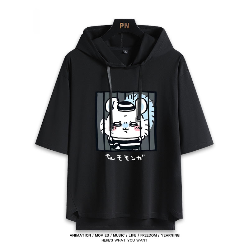 Chiikawa 忘本 連帽短袖T恤