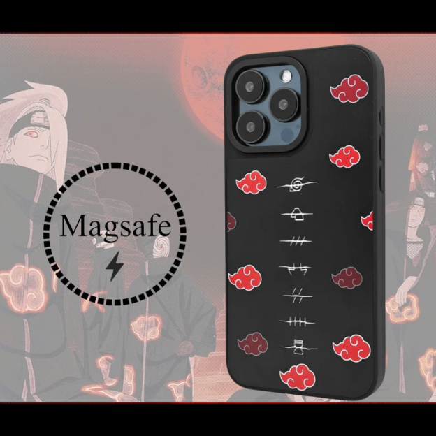 原創火影忍者曉組織手機殼｜MagSafe磁吸防摔保護套