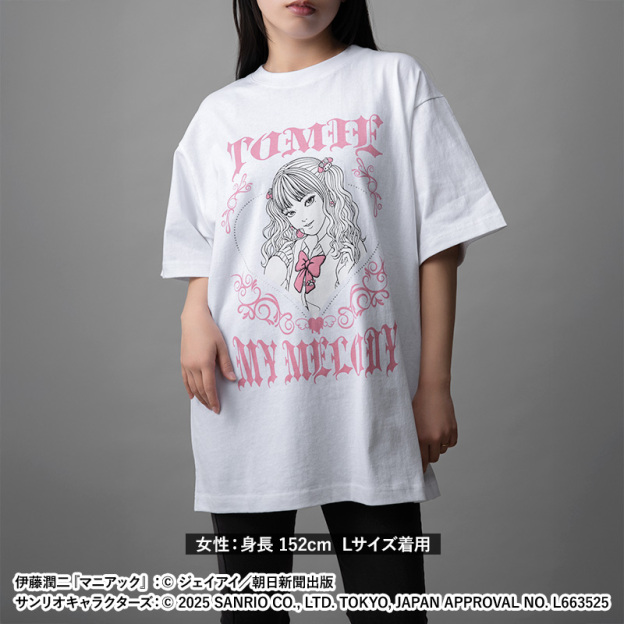 伊藤潤二 & Sanrio 聯名襯衫辣妹富江短袖T恤