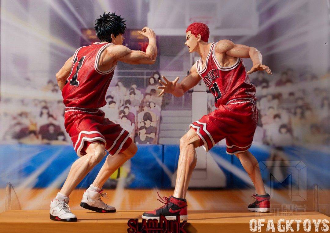 模玩殿堂 灌籃高手 櫻木花道&流川楓 世紀擊掌-CASEZONE