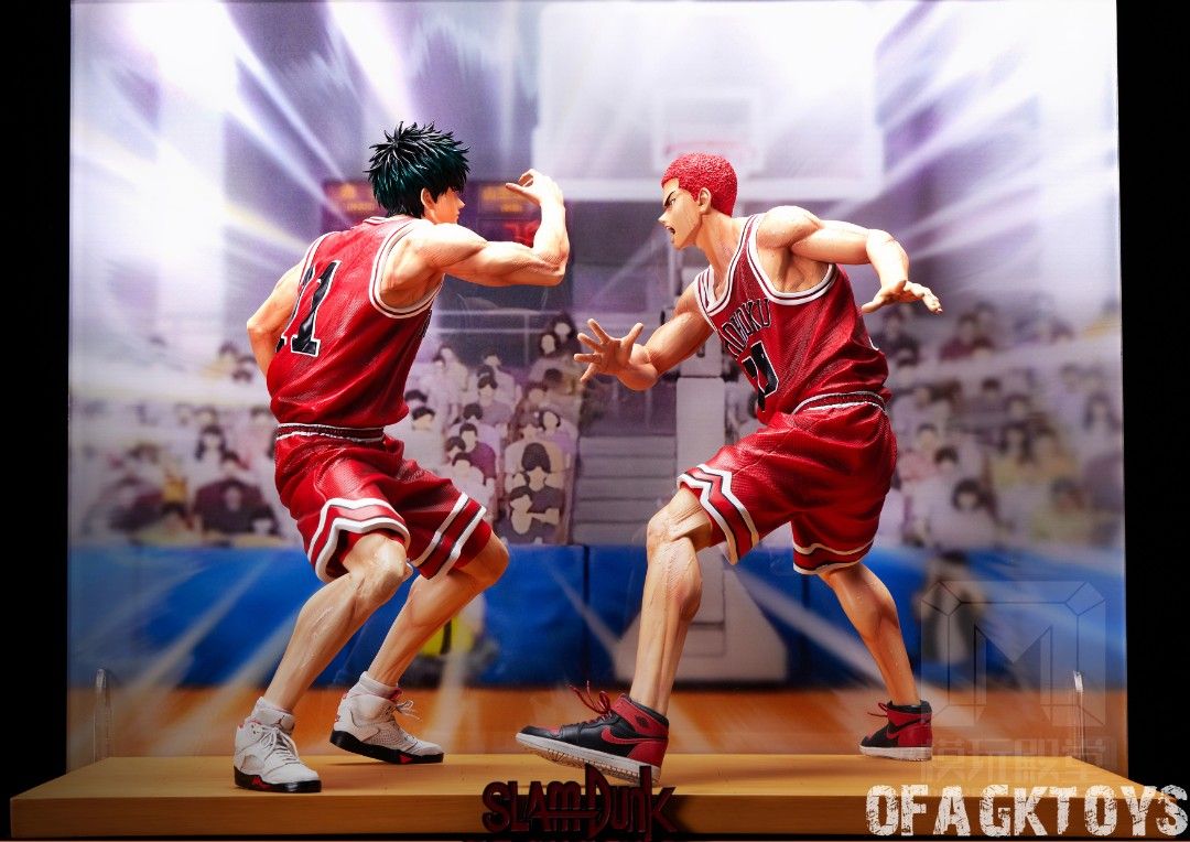 模玩殿堂 灌籃高手 櫻木花道&流川楓 世紀擊掌-CASEZONE