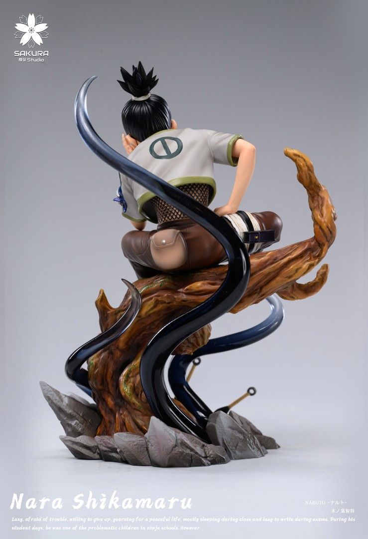 櫻花 火影忍者 輕雕像共鳴系列(第二彈)奈良鹿丸-CASEZONE