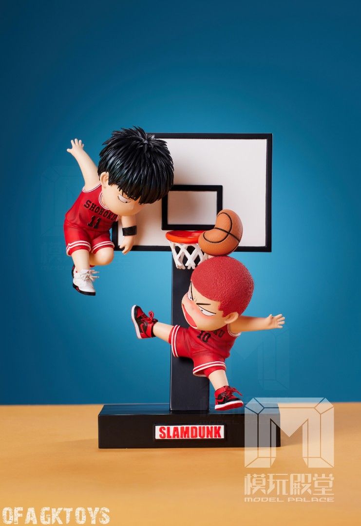 模玩殿堂 灌籃高手 Q版場景(第一彈)櫻木花道&流川楓-CASEZONE