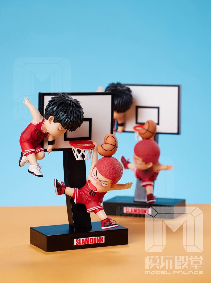 模玩殿堂 灌籃高手 Q版場景(第一彈)櫻木花道&流川楓-CASEZONE