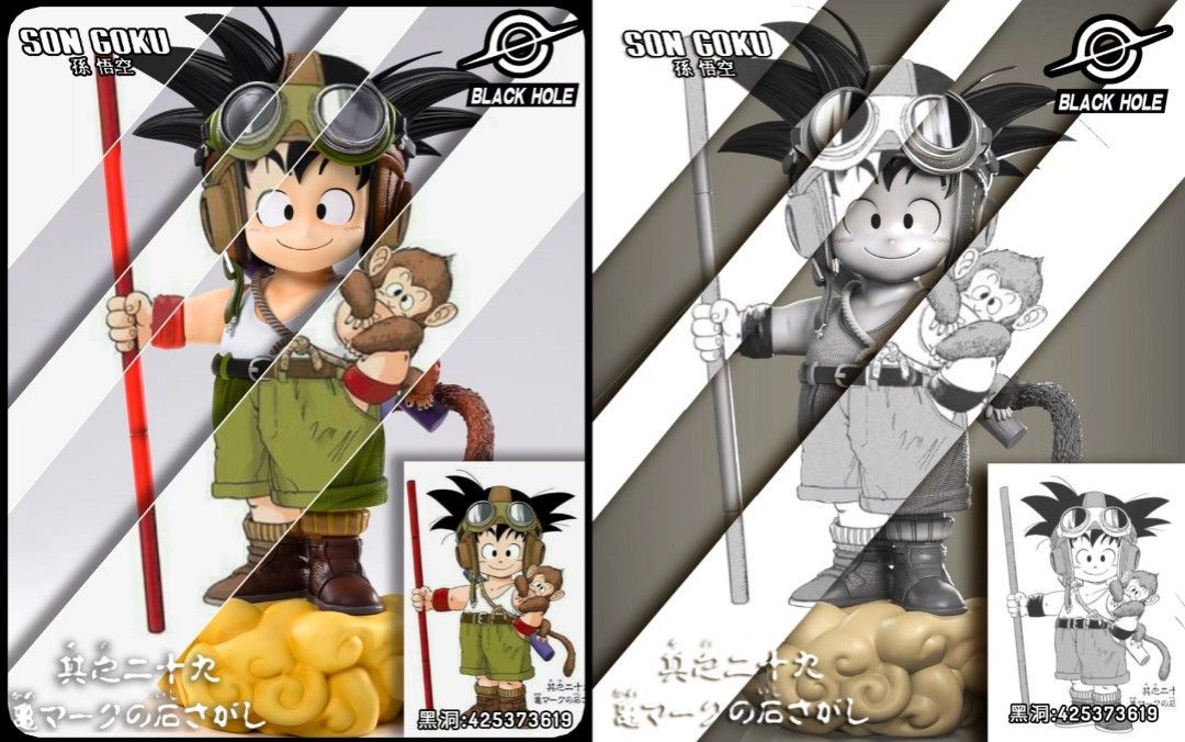 黑洞BlackHole 龍珠 - 扉頁系列(第一彈)猴子小悟空-CASEZONE
