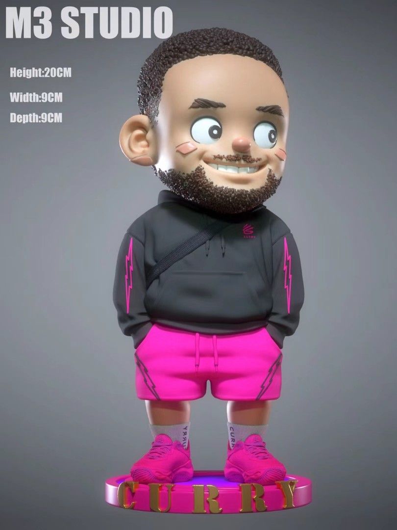 M3 NBA Q版史提芬居里 中國行-CASEZONE