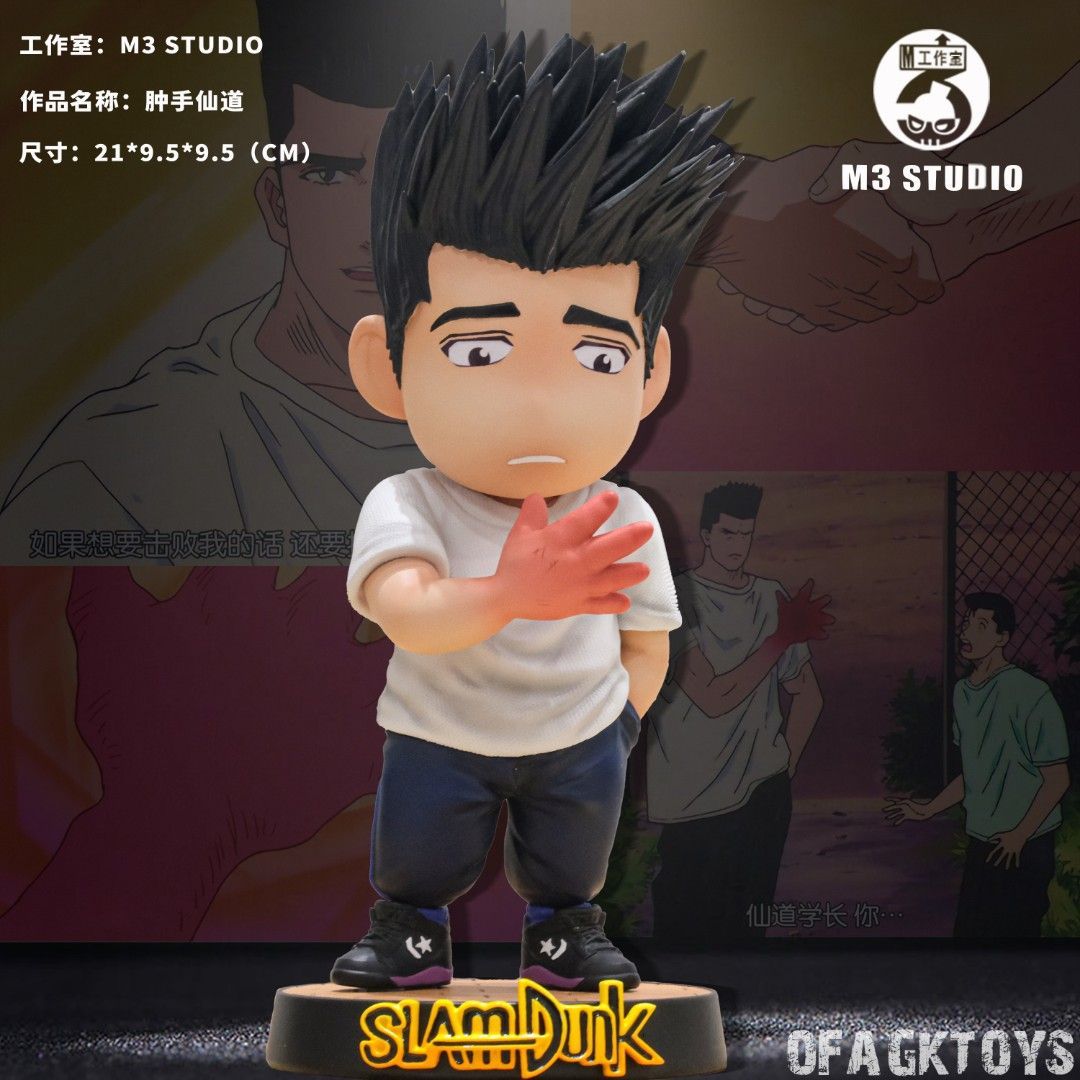 M3灌籃高手 Q版馬桶三井壽&Q版腫手仙道-CASEZONE