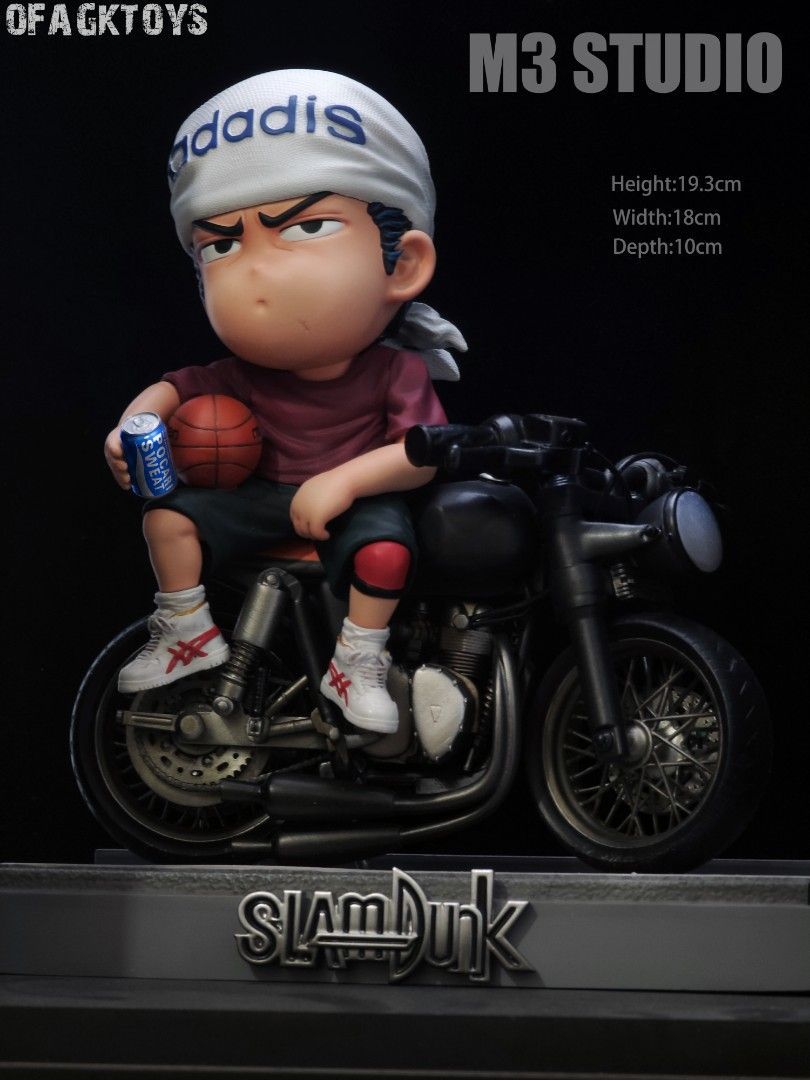 M3 灌籃高手 Q版摩托車 三井壽-CASEZONE