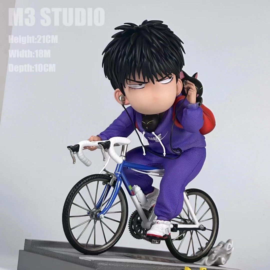 M3 灌籃高手 Q版流川楓騎單車-CASEZONE