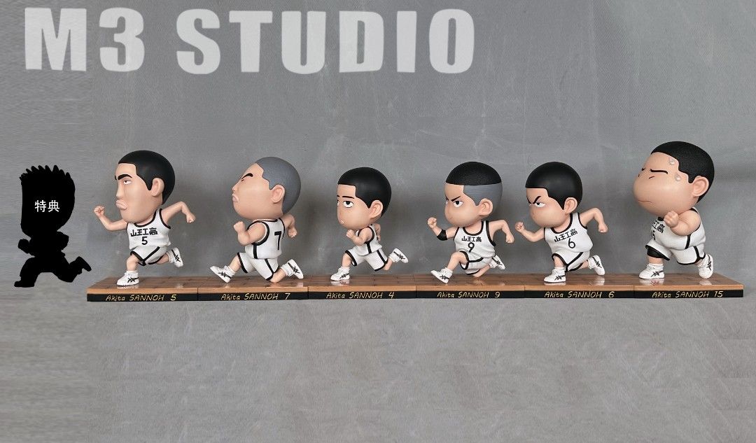 M3 Q版 灌籃高手 山王軍團 跑步Ver.-CASEZONE