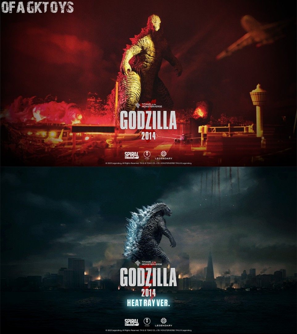 Spiral Studio哥斯拉(2014)-CASEZONE