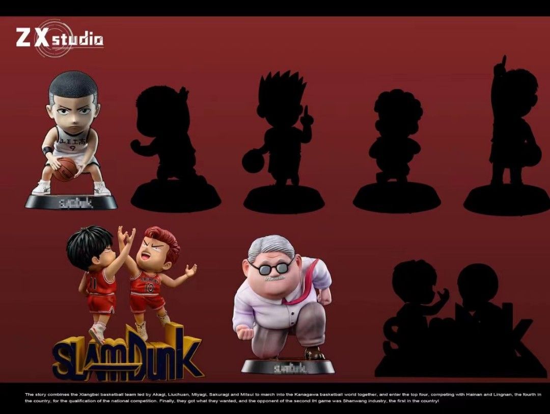 真香社ZX 灌籃高手 - Q版安西教練-CASEZONE