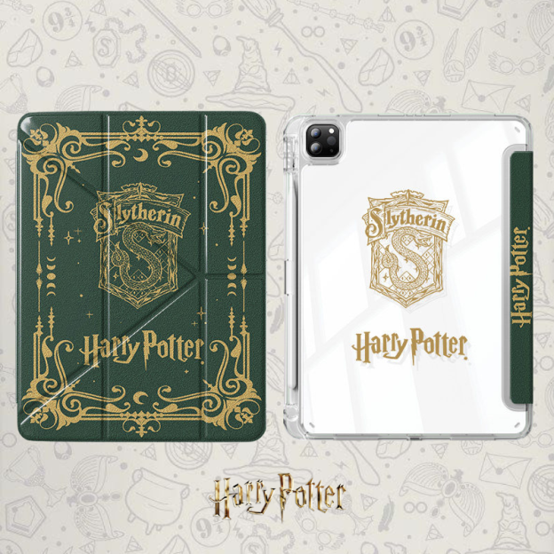 哈利波特官方聯名iPad保護殼｜Y 型折疊帶筆槽・Harry Potter 平板保護套