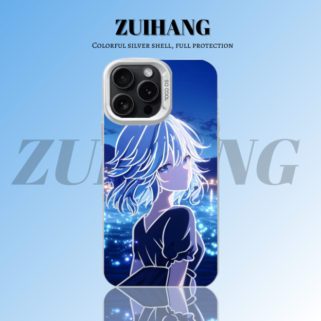 原神彩銀防摔手機殼-CASEZONE