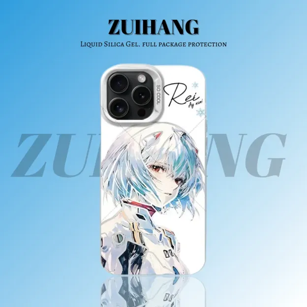 EVA新世紀福音戰士彩銀防摔手機殼-CASEZONE