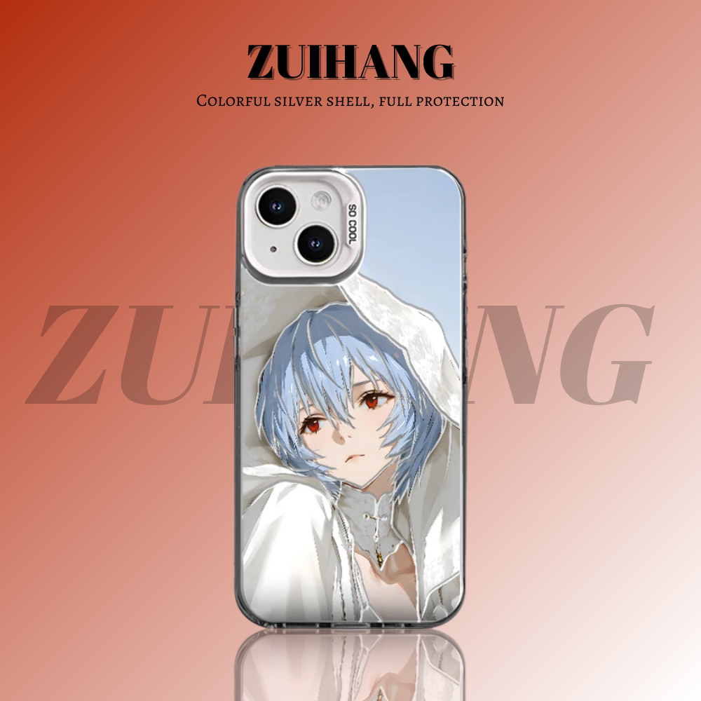 EVA新世紀福音戰士彩銀防摔手機殼-CASEZONE