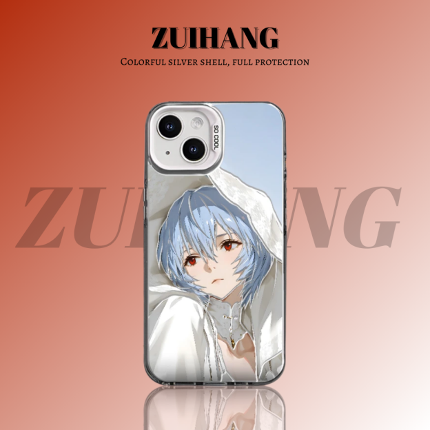 EVA新世紀福音戰士彩銀防摔手機殼-CASEZONE