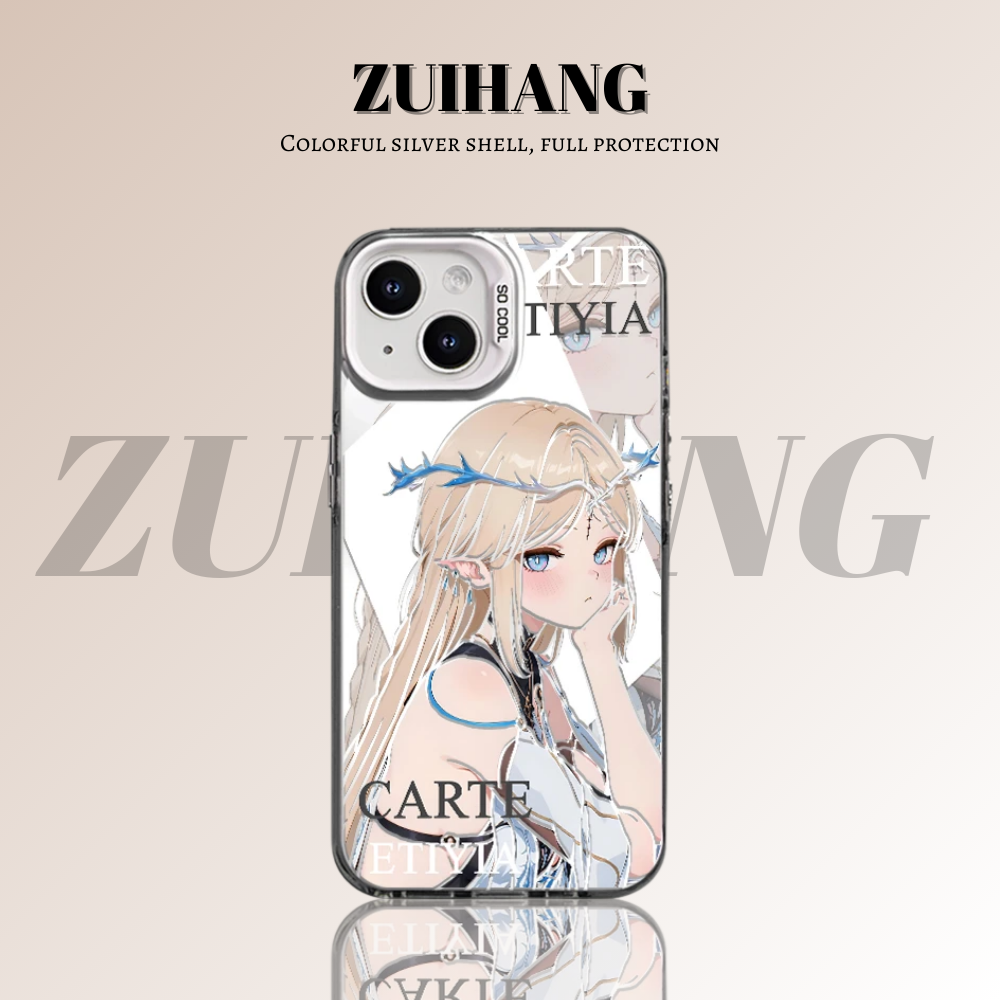 鳴潮彩銀防摔手機殼-CASEZONE