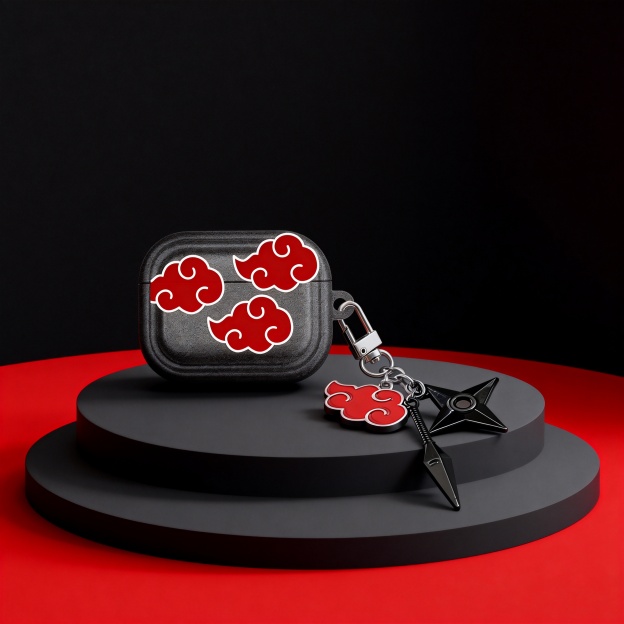 火影忍者標高級灰 Airpods耳機保護殼