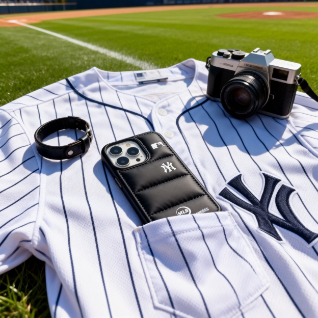 潮牌MLB羽絨服手機殼