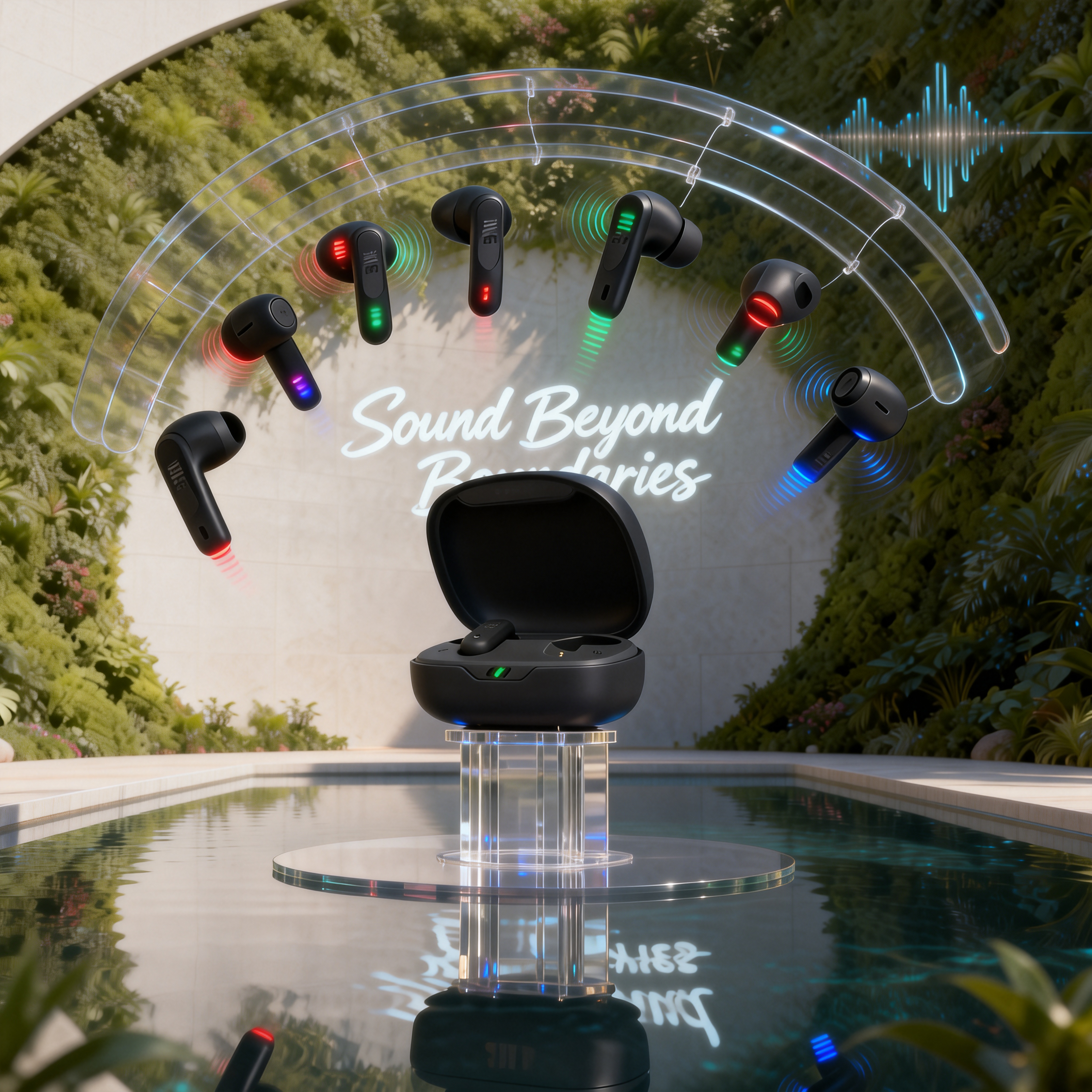 JBL Wave 300TWS真無線藍牙運動耳機 半入耳式 防水防汗 清晰通話