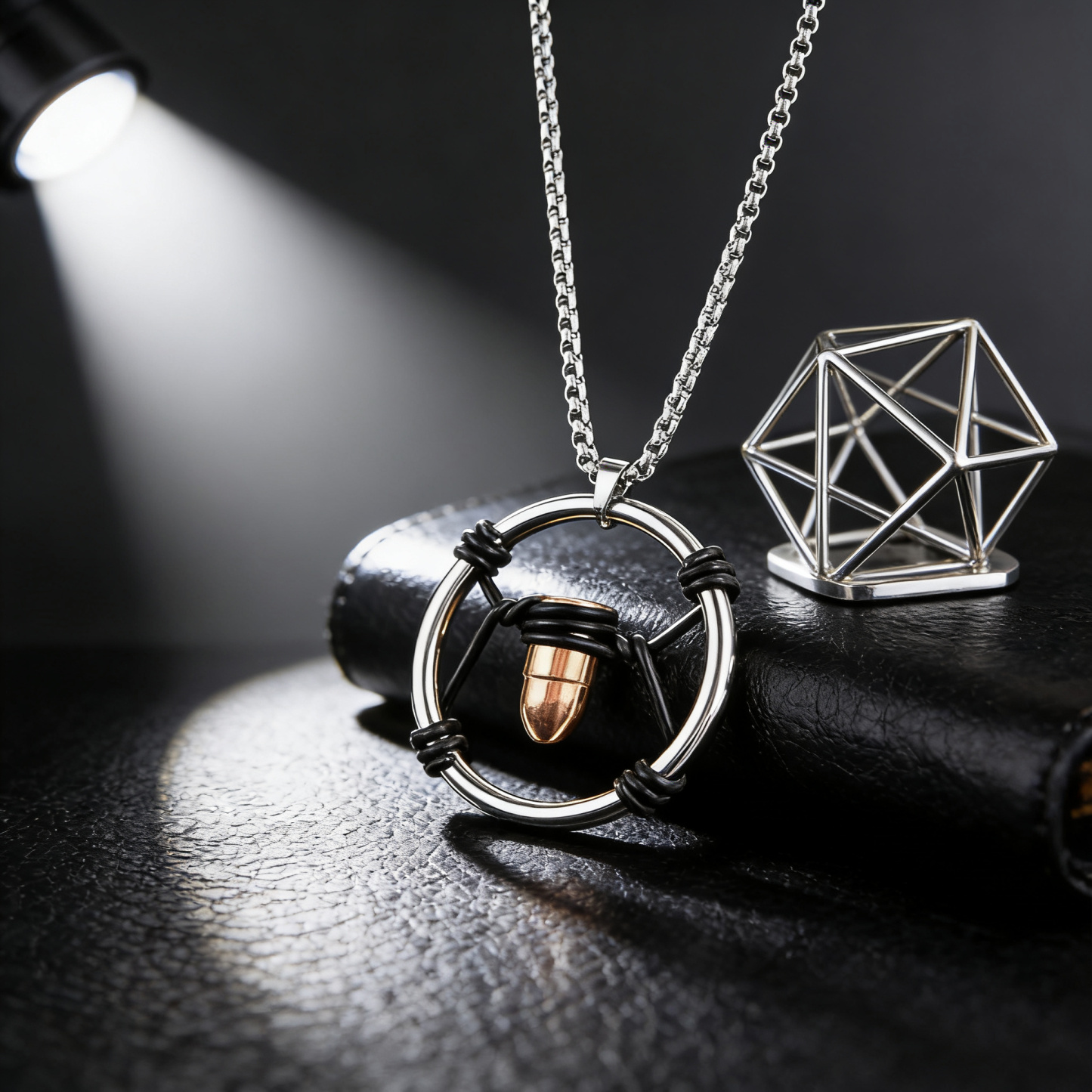 電馭叛客2077Cyberpunk V的子彈頭項鍊