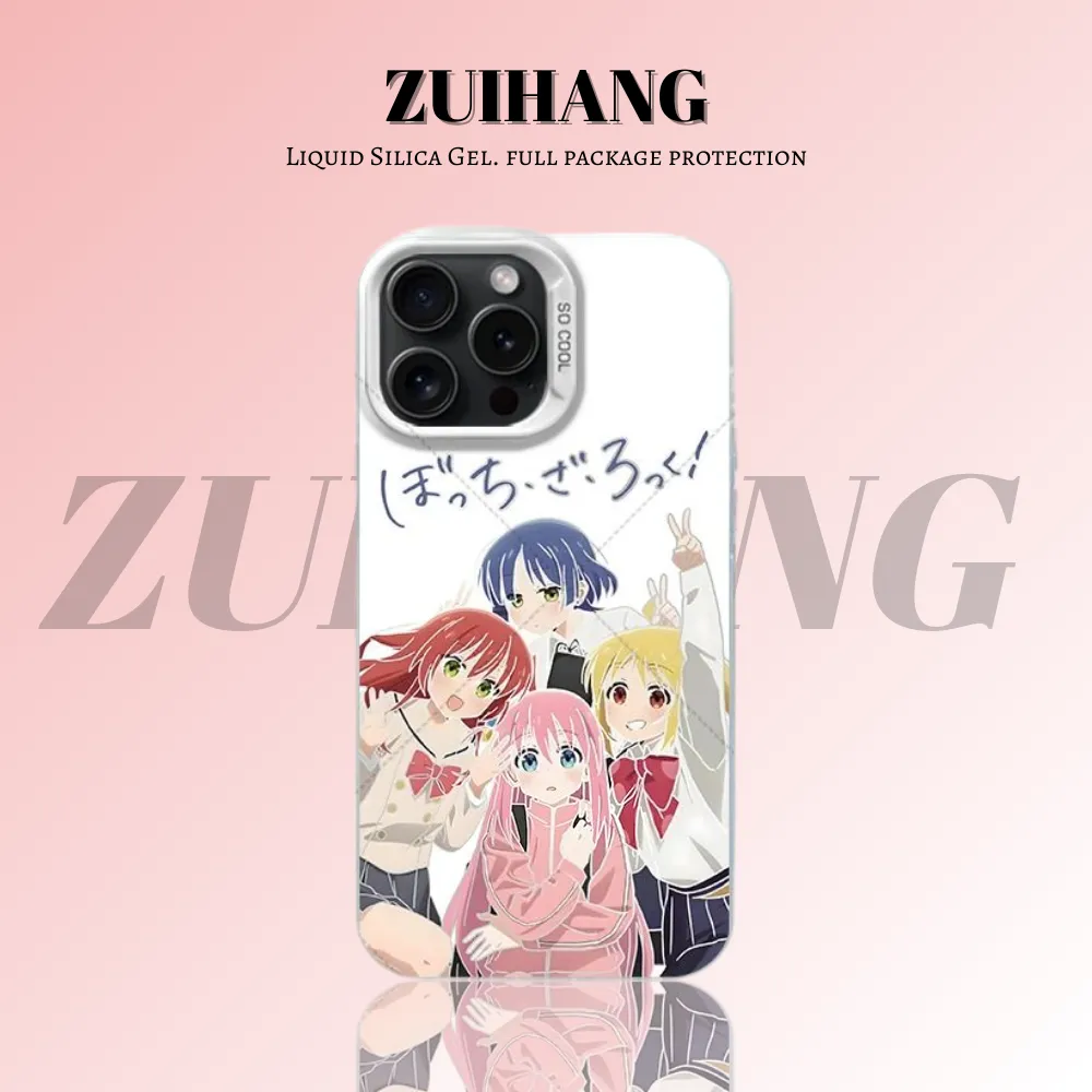 孤獨搖滾彩銀防摔手機殼-CASEZONE