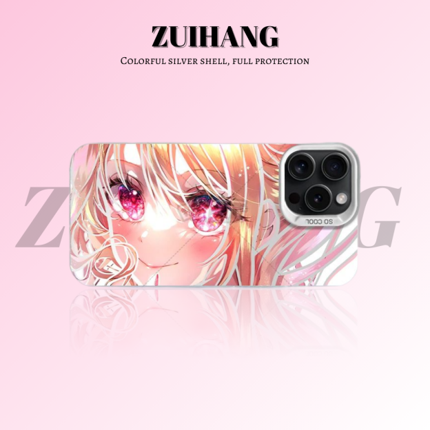 我推的孩子彩銀防摔手機殼-CASEZONE