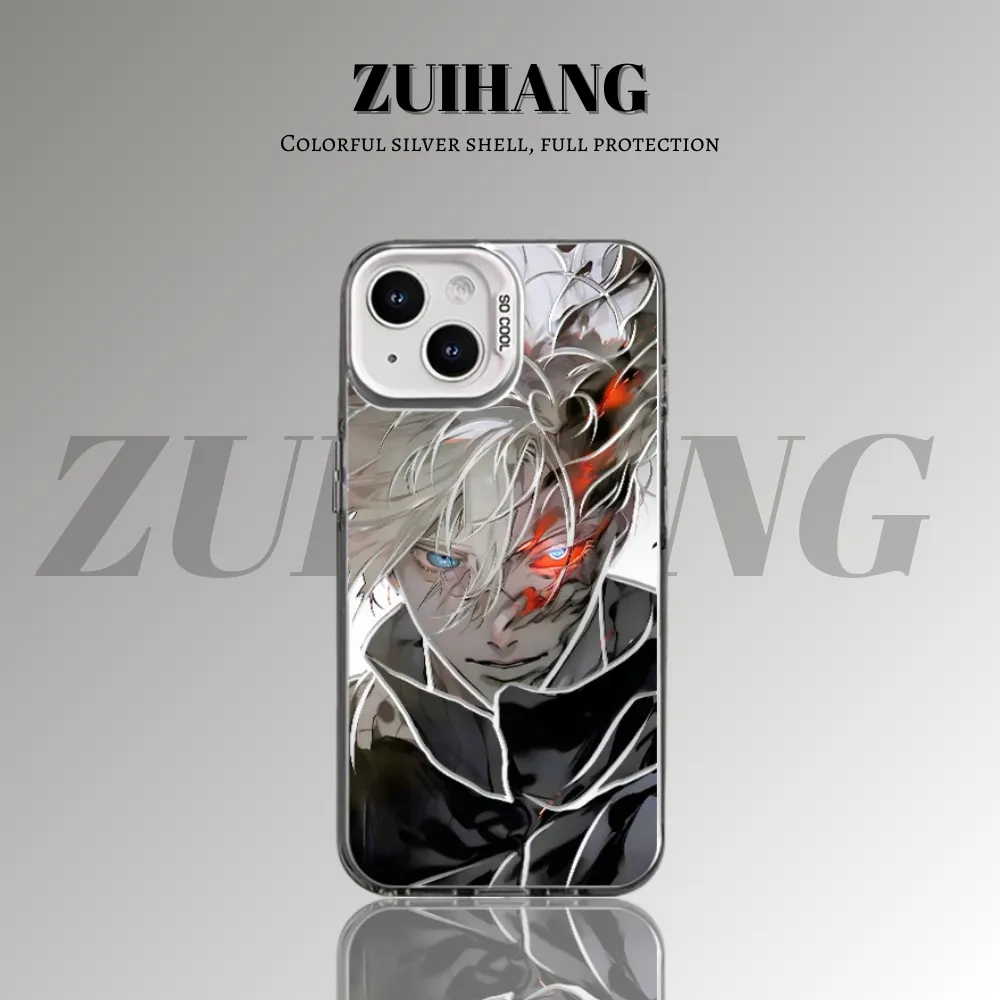 咒術迴戰彩銀防摔手機殼-CASEZONE