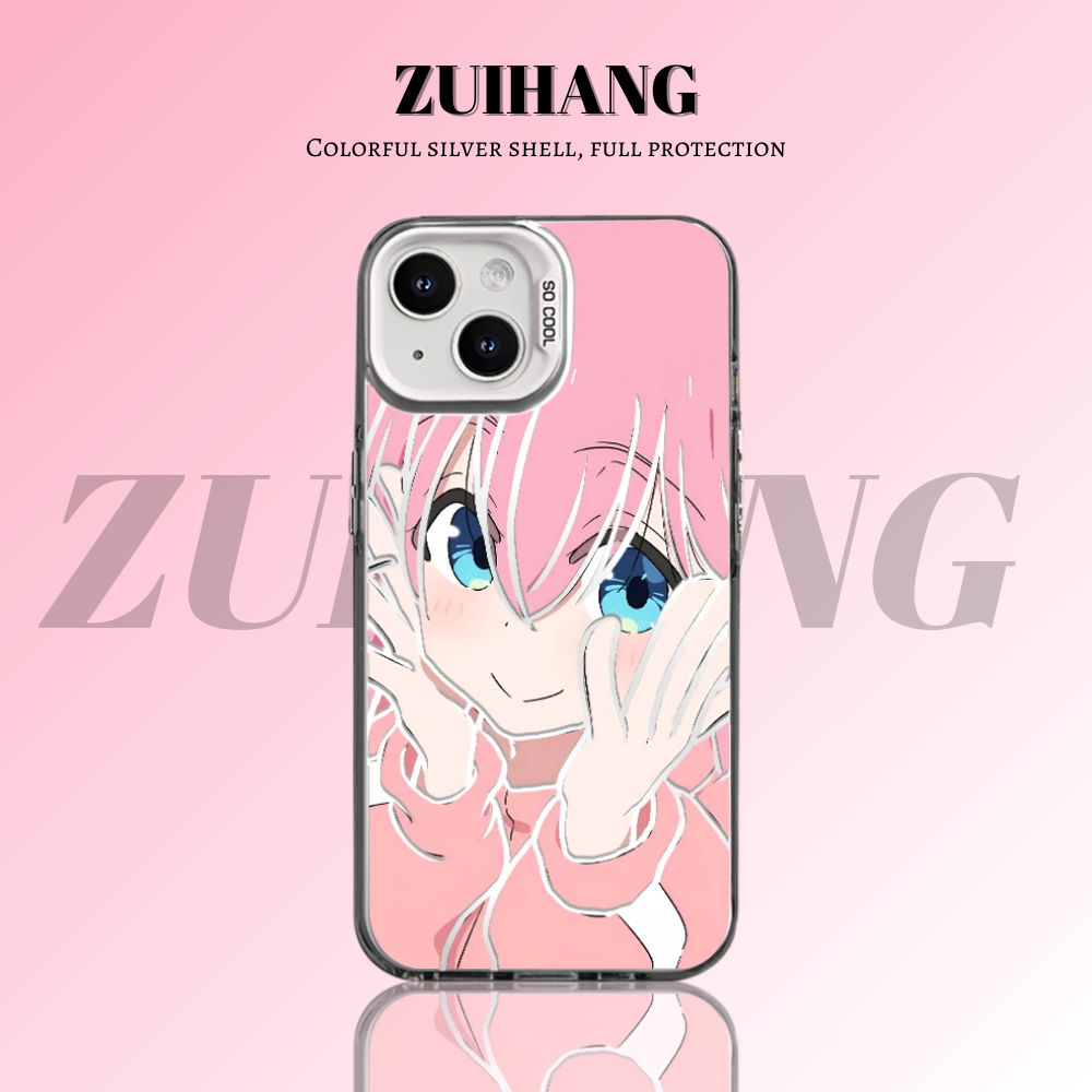 孤獨搖滾彩銀防摔手機殼-CASEZONE