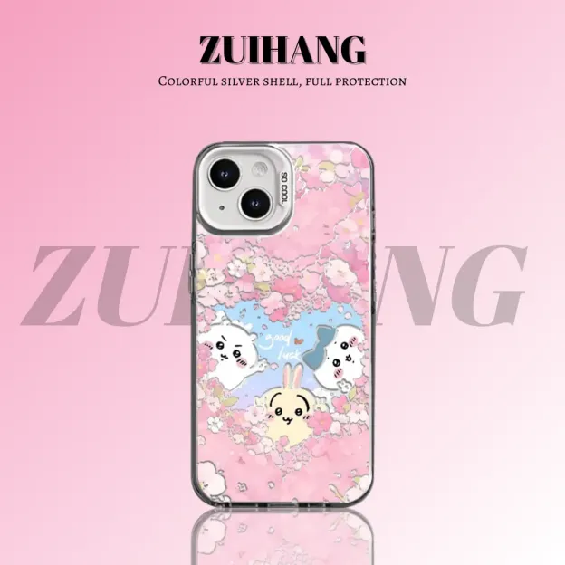 吉伊卡哇彩銀防摔手機殼-CASEZONE