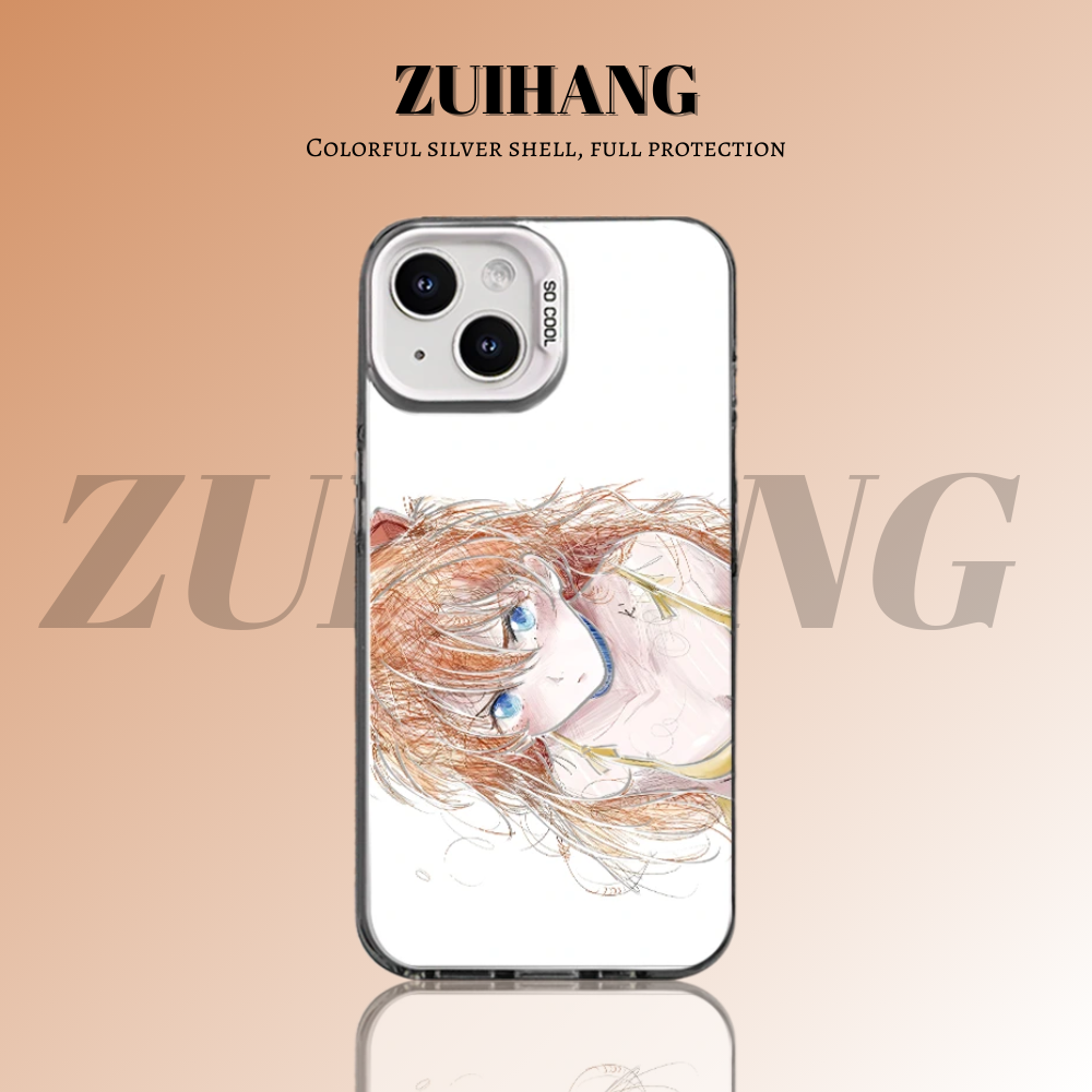 EVA新世紀福音戰士彩銀防摔手機殼-CASEZONE