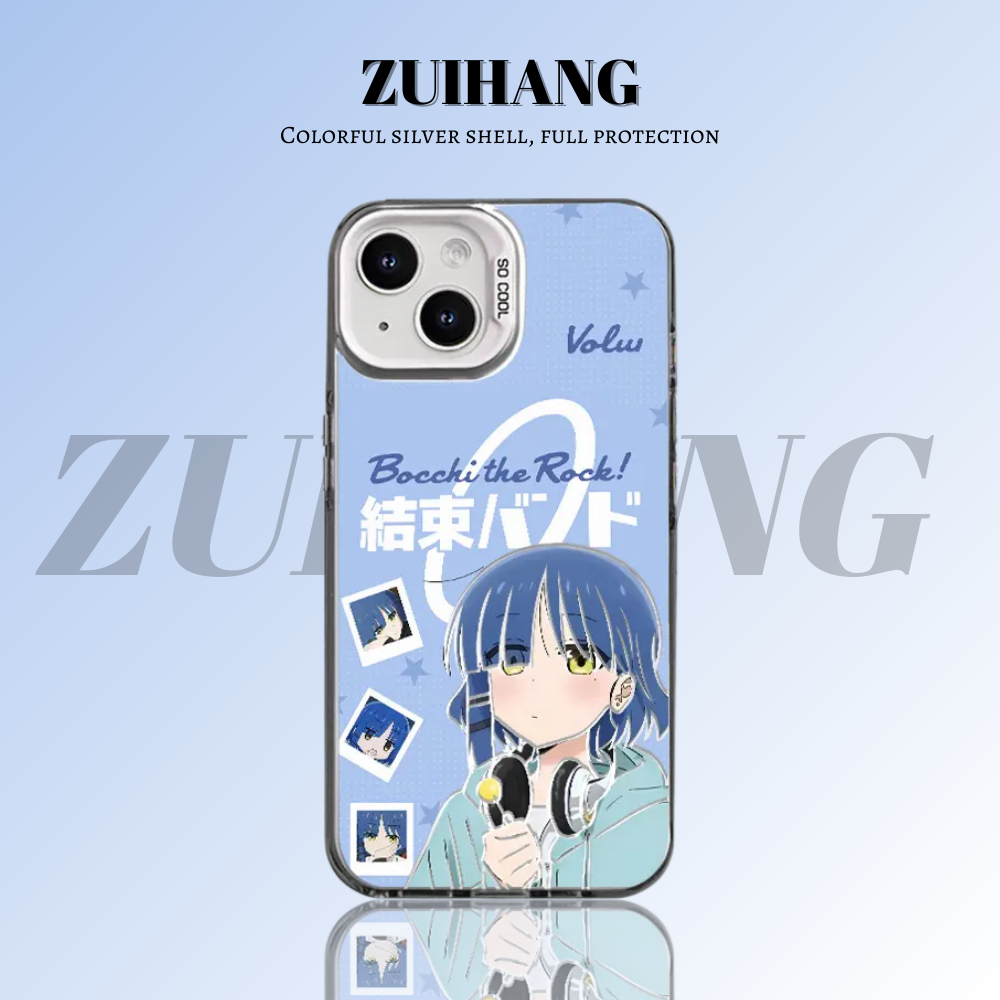 孤獨搖滾彩銀防摔手機殼-CASEZONE