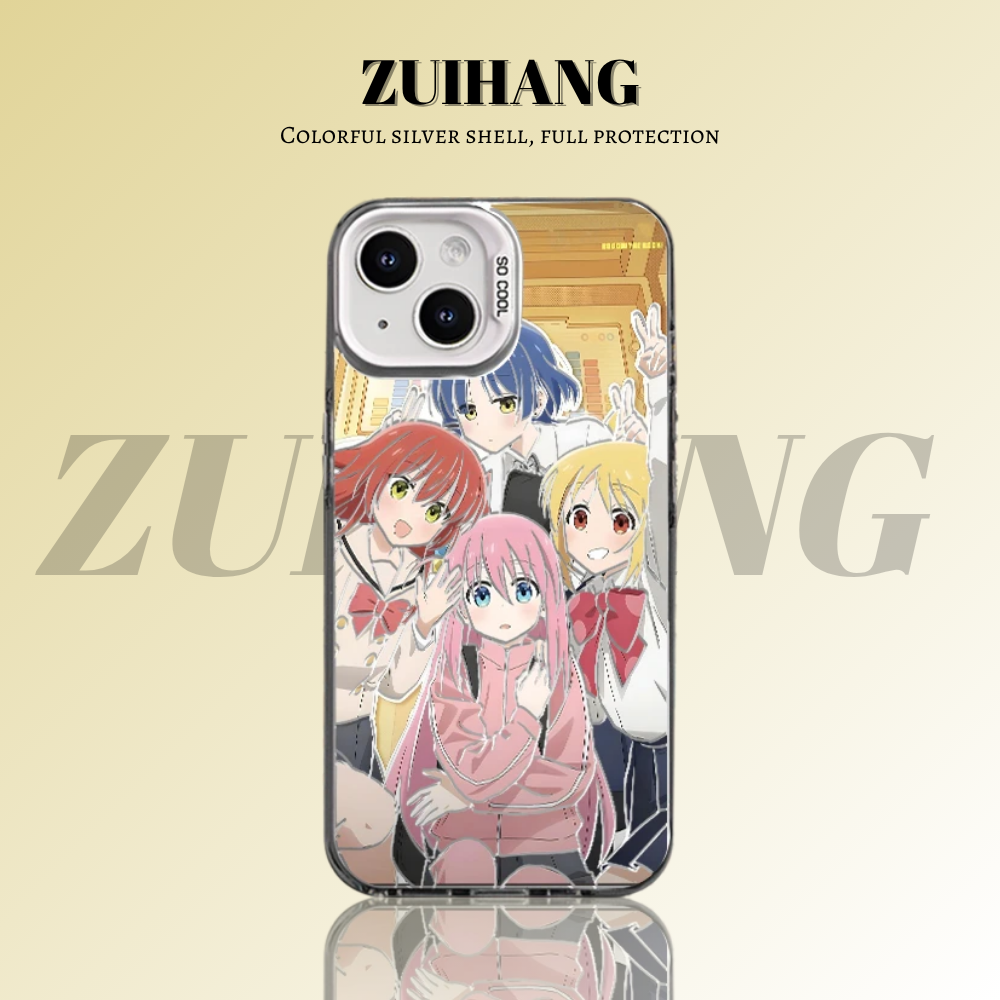 孤獨搖滾彩銀防摔手機殼-CASEZONE