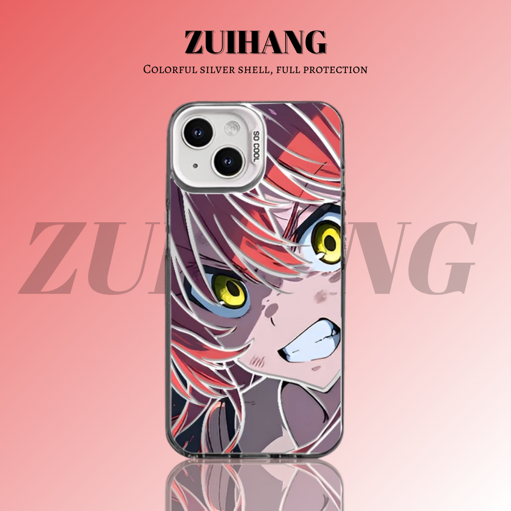 孤獨搖滾彩銀防摔手機殼-CASEZONE