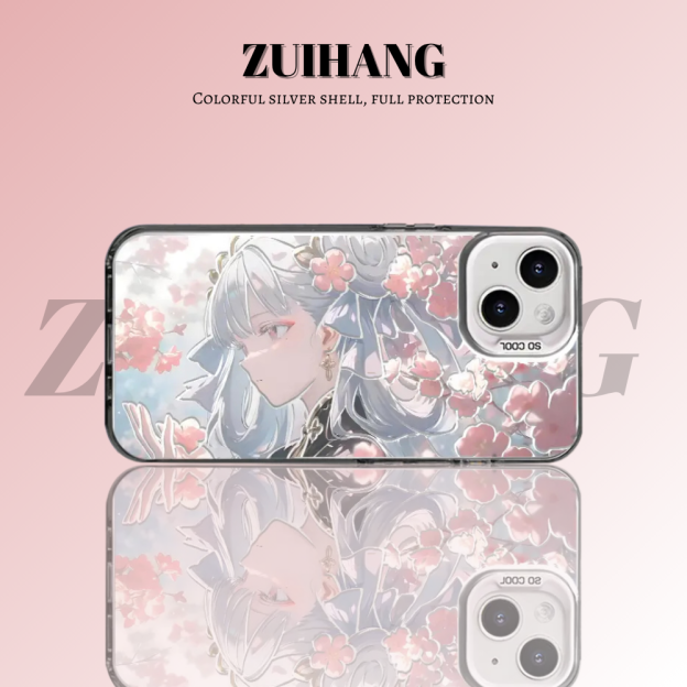 鳴潮彩銀防摔手機殼-CASEZONE