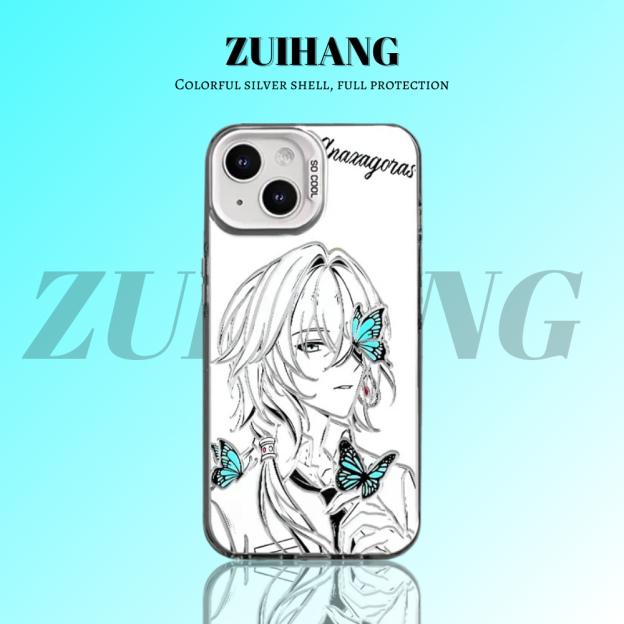 原神彩銀防摔手機殼-CASEZONE