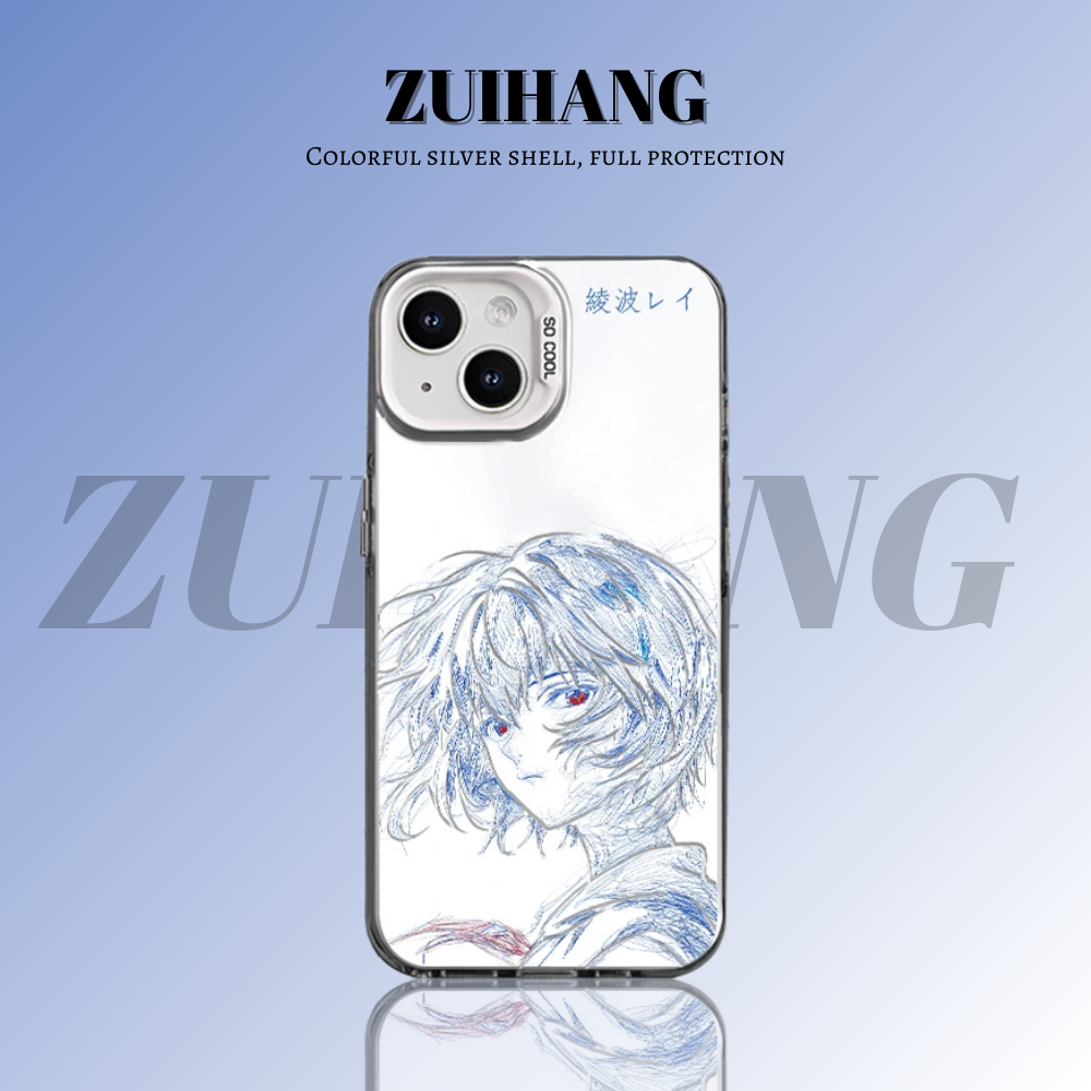 EVA新世紀福音戰士彩銀防摔手機殼-CASEZONE
