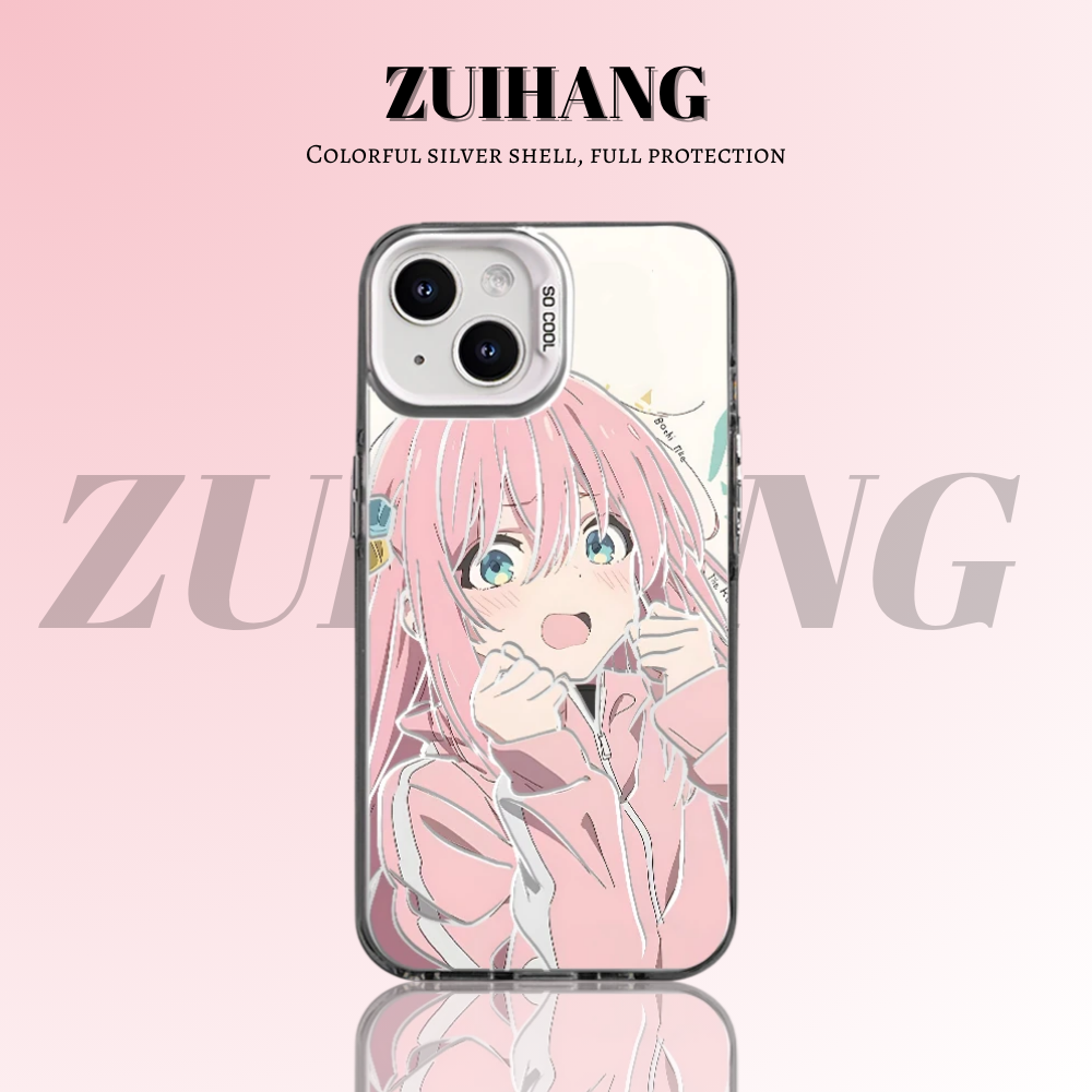 孤獨搖滾彩銀防摔手機殼-CASEZONE