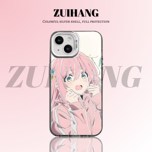 孤獨搖滾彩銀防摔手機殼-CASEZONE