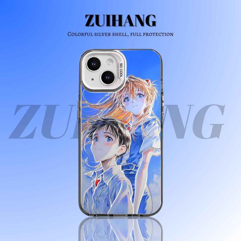 EVA新世紀福音戰士彩銀防摔手機殼-CASEZONE