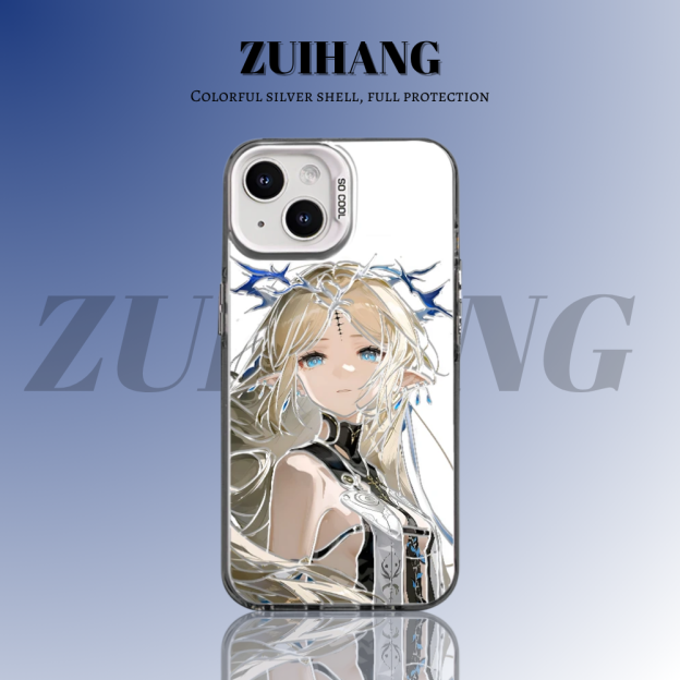 鳴潮彩銀防摔手機殼-CASEZONE