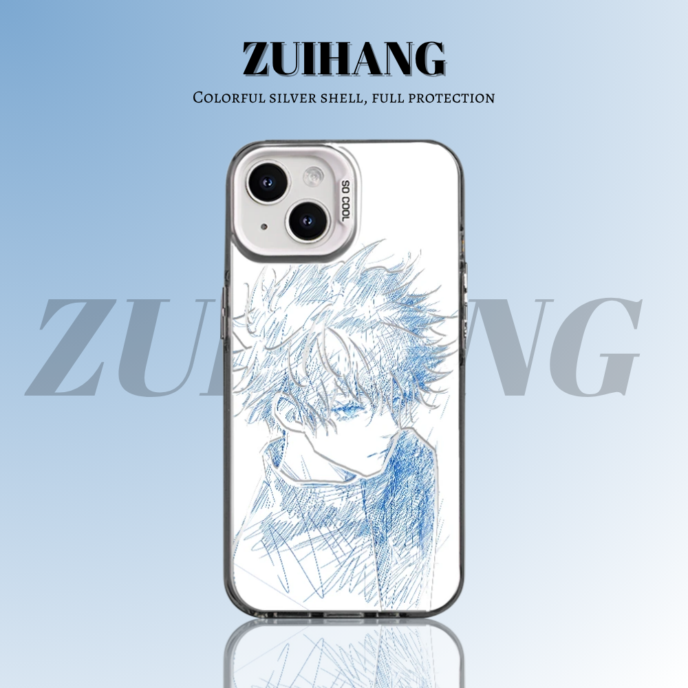 咒術迴戰彩銀防摔手機殼-CASEZONE