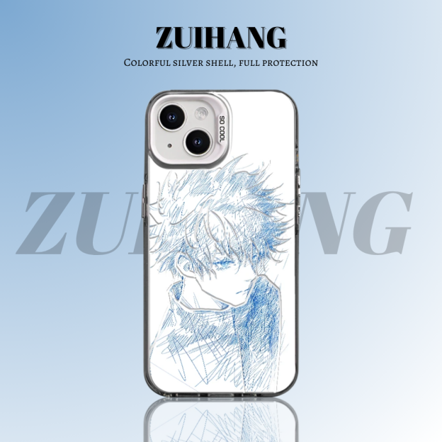 咒術迴戰彩銀防摔手機殼-CASEZONE