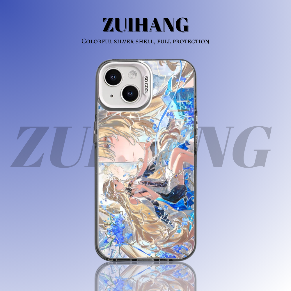 鳴潮彩銀防摔手機殼-CASEZONE