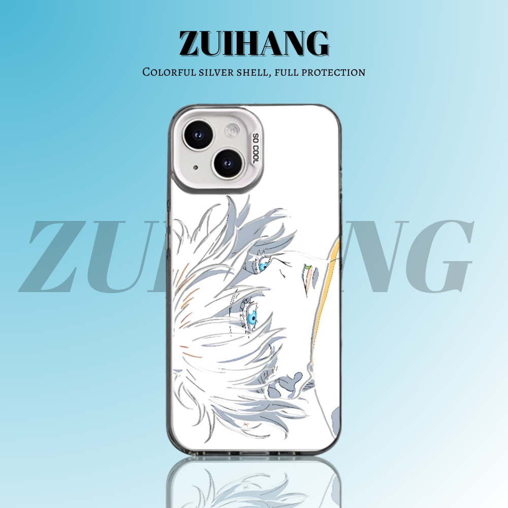 咒術迴戰彩銀防摔手機殼-CASEZONE