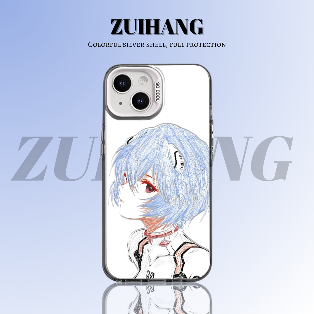 EVA新世紀福音戰士彩銀防摔手機殼-CASEZONE